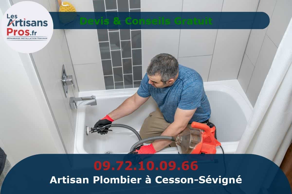 Plombier à Cesson-Sévigné