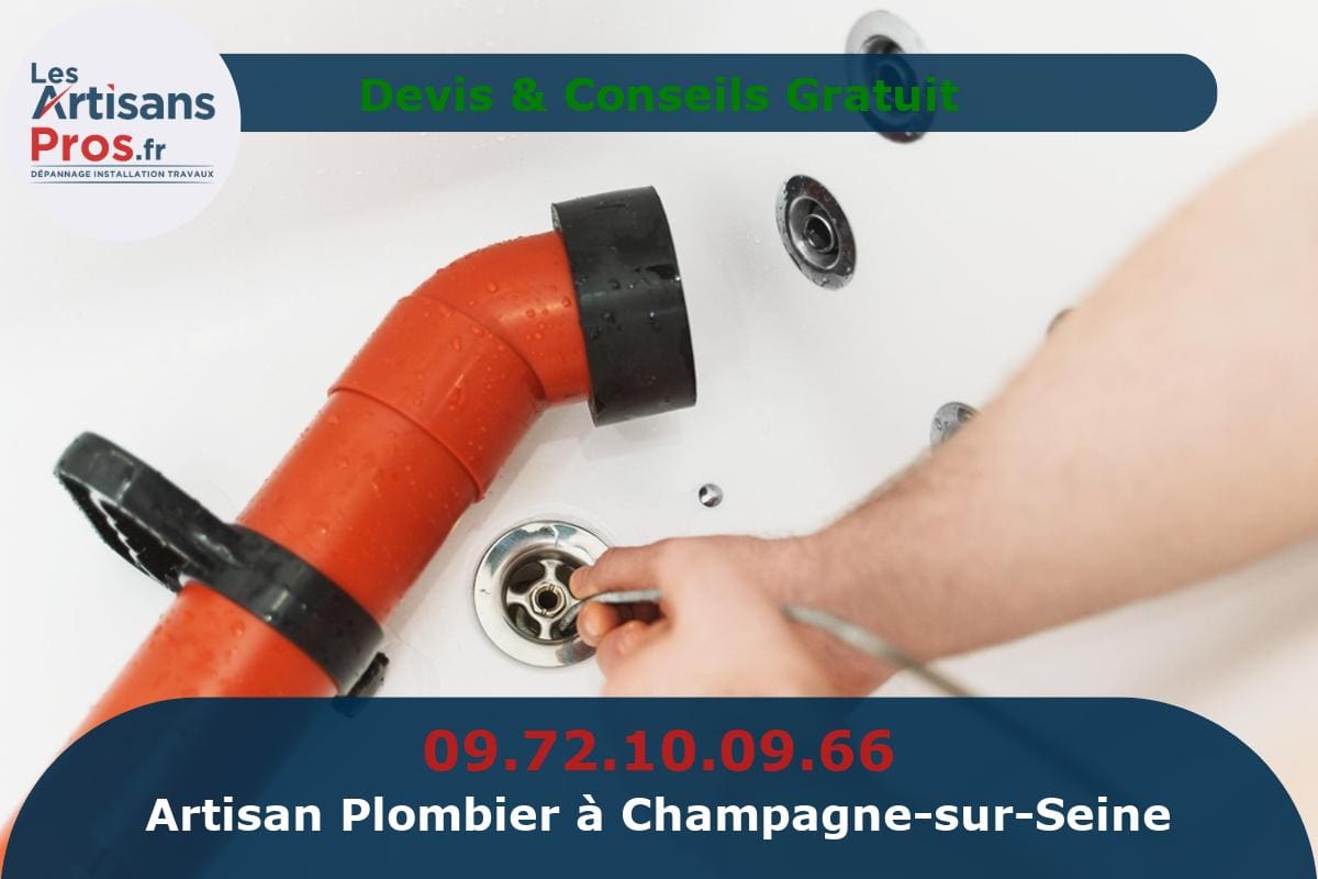 Plombier à Champagne-sur-Seine
