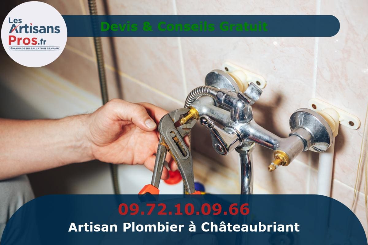 Plombier à Châteaubriant