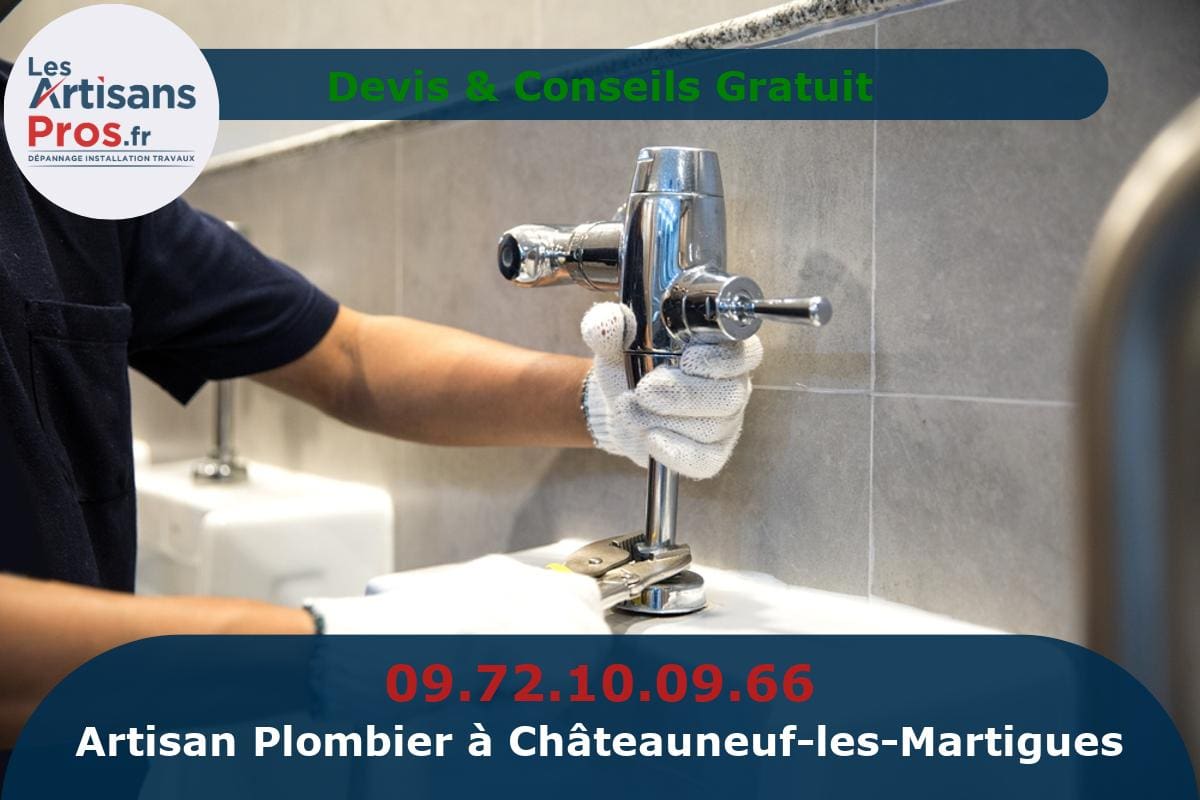 Plombier à Châteauneuf-les-Martigues