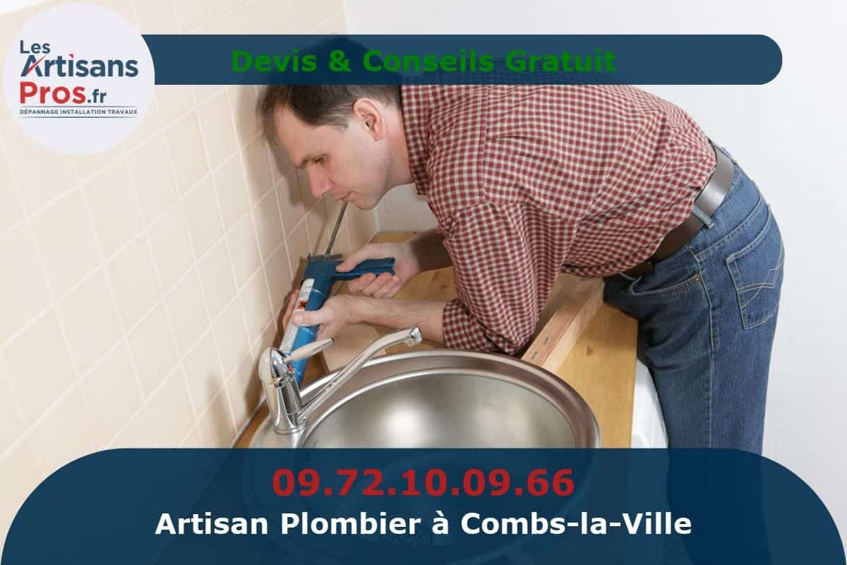 Plombier à Combs-la-Ville