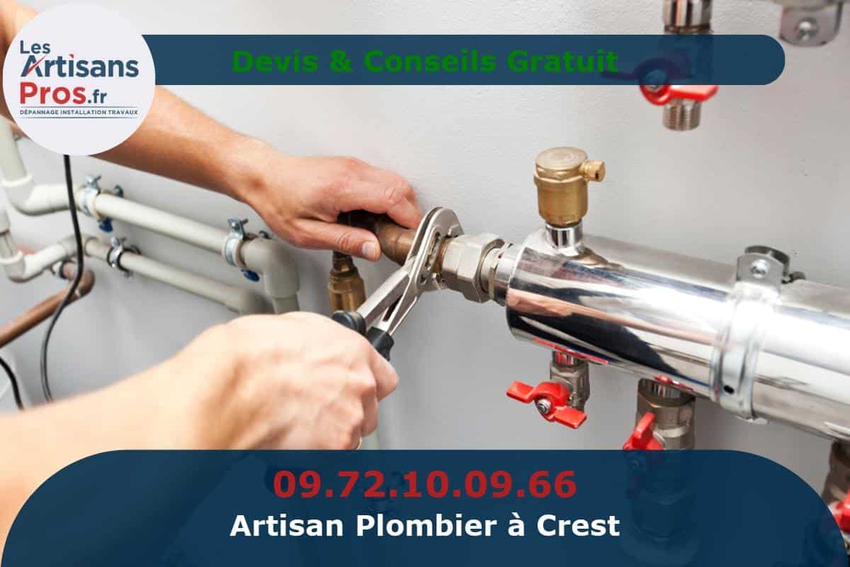 Plombier à Crest