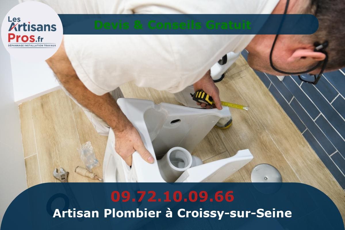 Plombier à Croissy-sur-Seine
