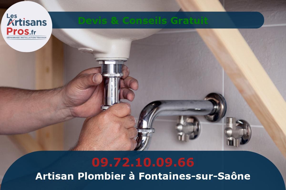 Plombier à Fontaines-sur-Saône
