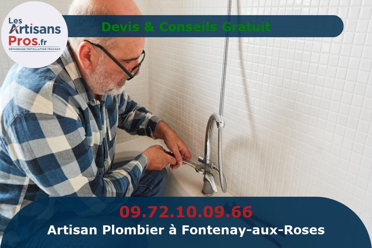 Plombier à Fontenay-aux-Roses