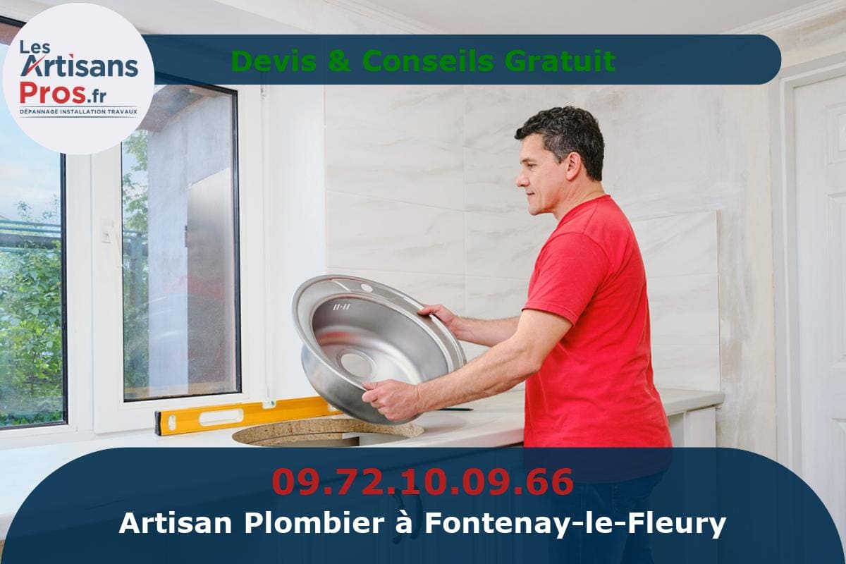 Plombier à Fontenay-le-Fleury