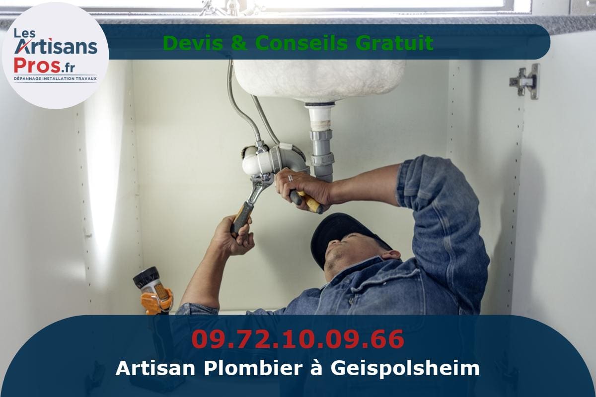 Plombier à Geispolsheim