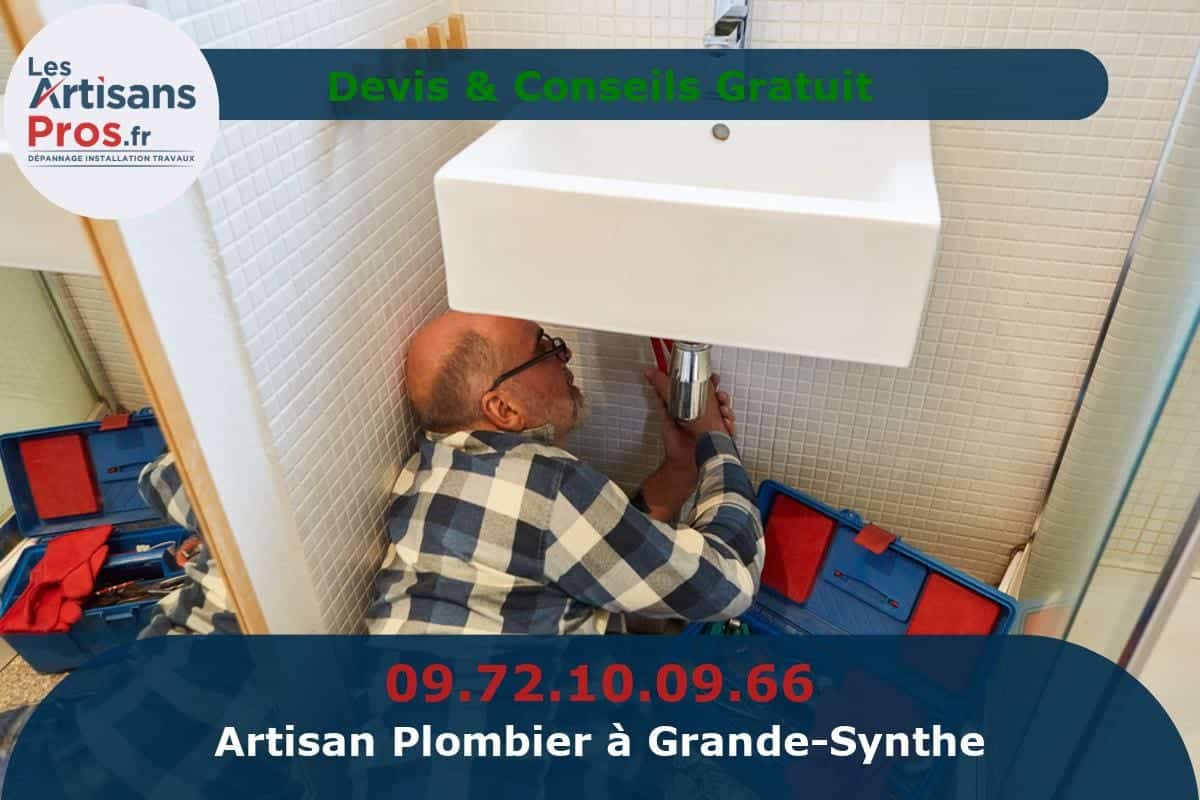Plombier à Grande-Synthe