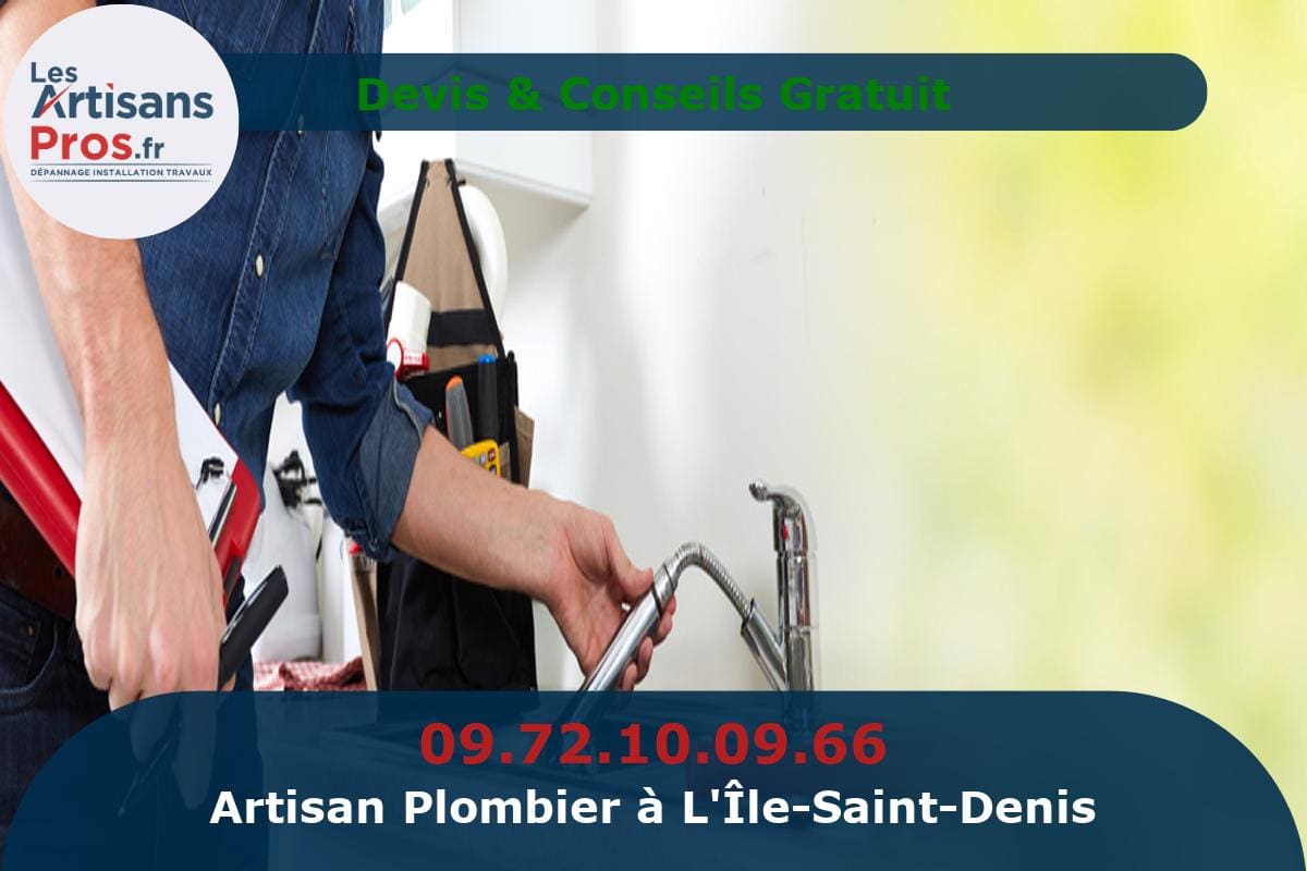 Plombier à L’Île-Saint-Denis