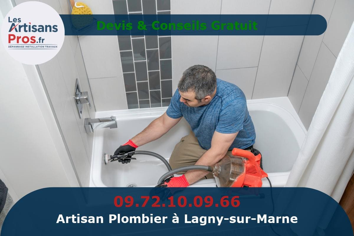 Plombier à Lagny-sur-Marne