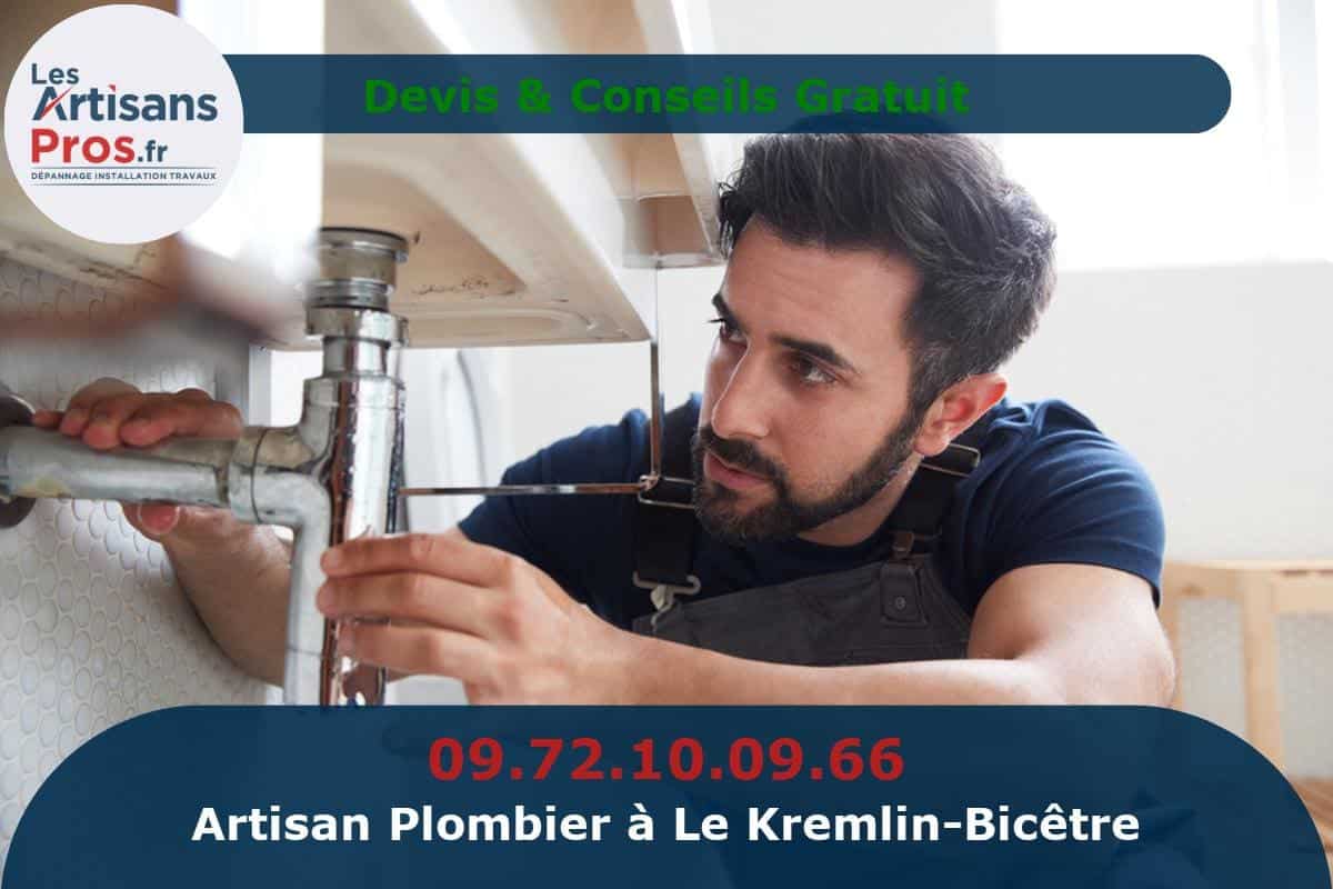 Plombier à Le Kremlin-Bicêtre