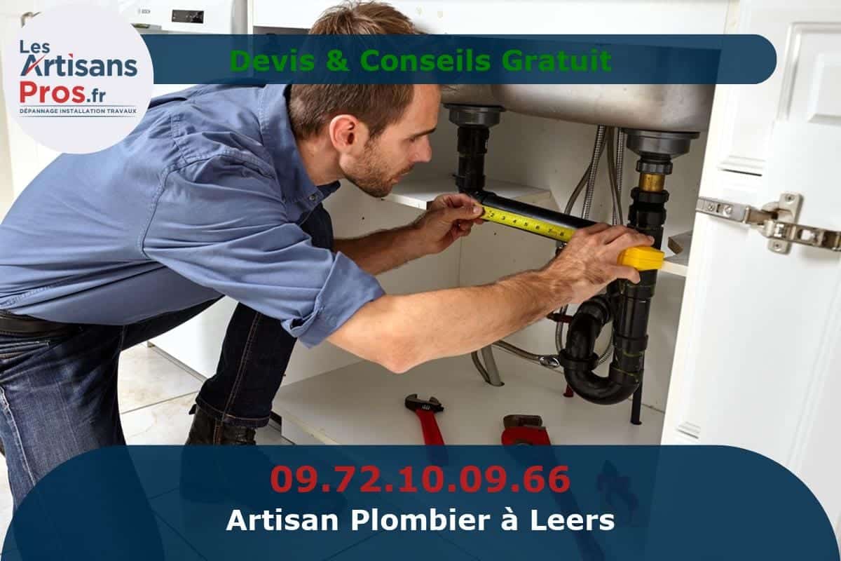 Plombier à Leers