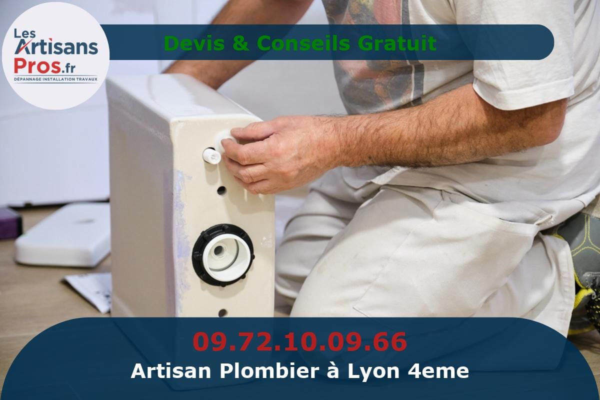 Plombier à Lyon 4eme arrondissement