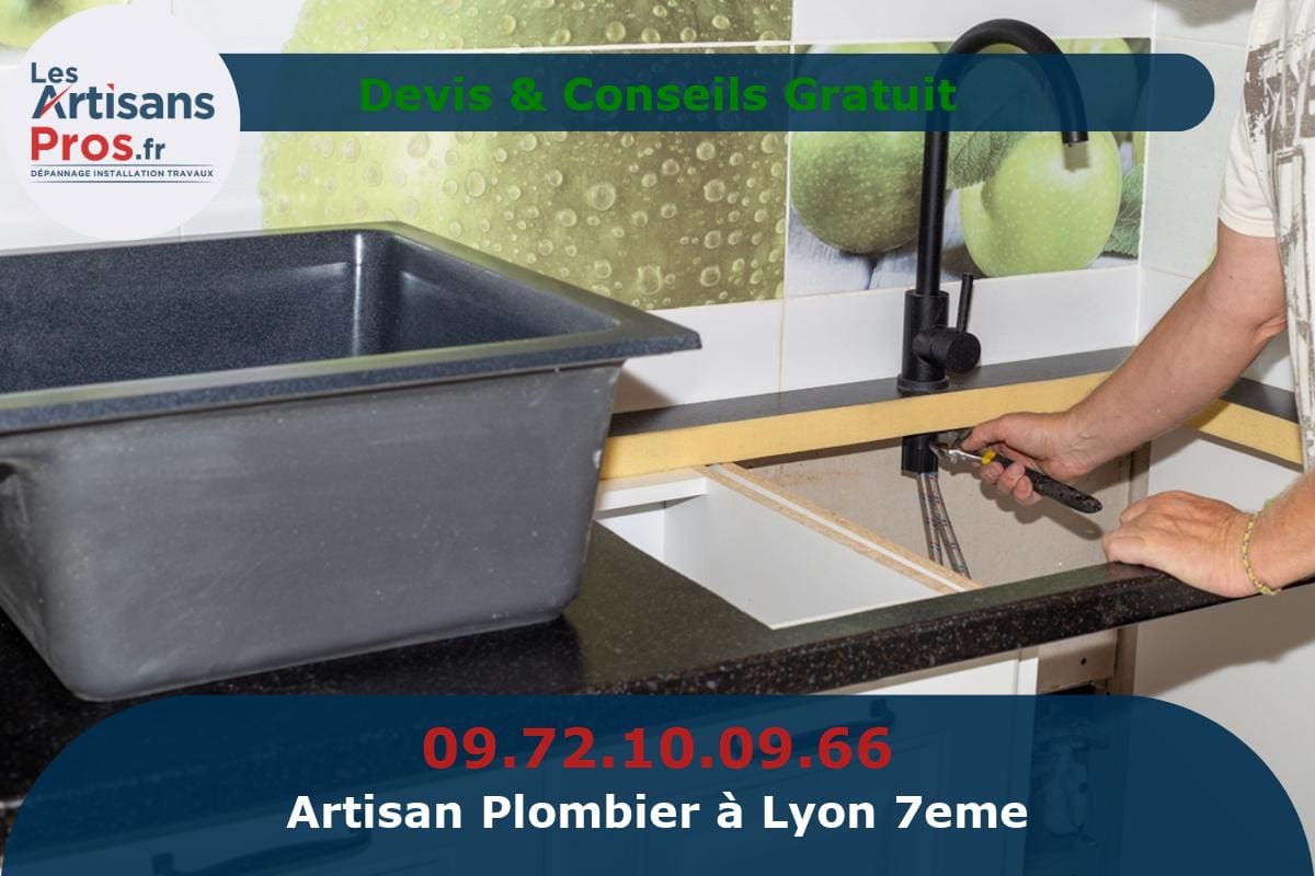 Plombier à Lyon 7eme arrondissement
