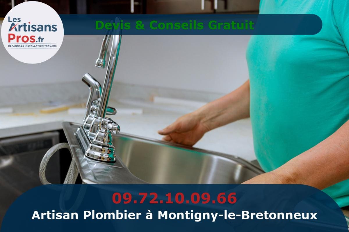 Plombier à Montigny-le-Bretonneux