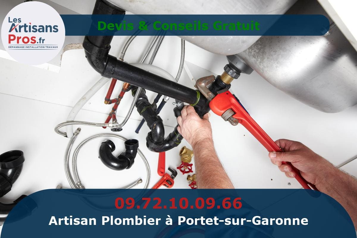 Plombier à Portet-sur-Garonne