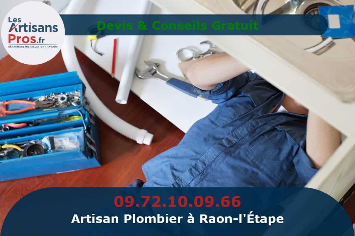 Plombier à Raon-l’Étape