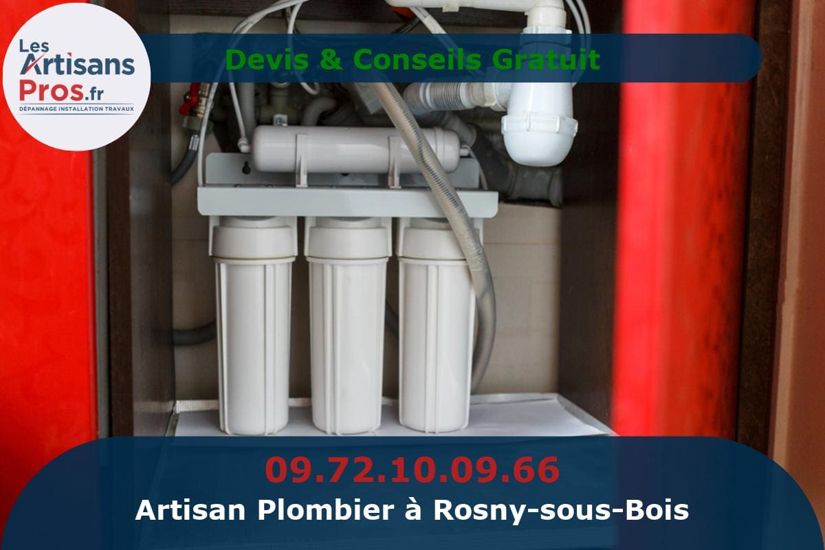Plombier à Rosny-sous-Bois