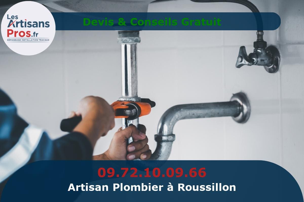 Plombier à Roussillon