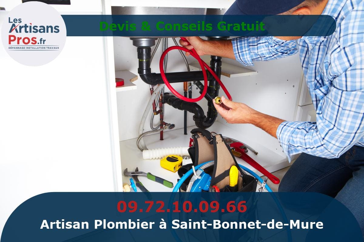 Plombier à Saint-Bonnet-de-Mure