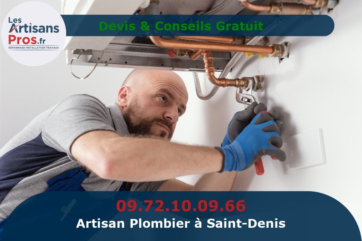 Plombier à Saint-Denis