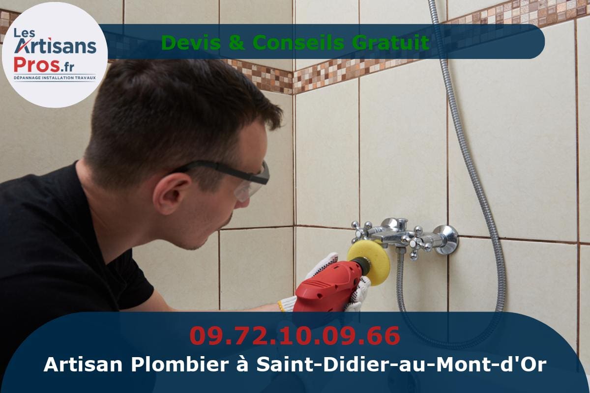 Plombier à Saint-Didier-au-Mont-d’Or