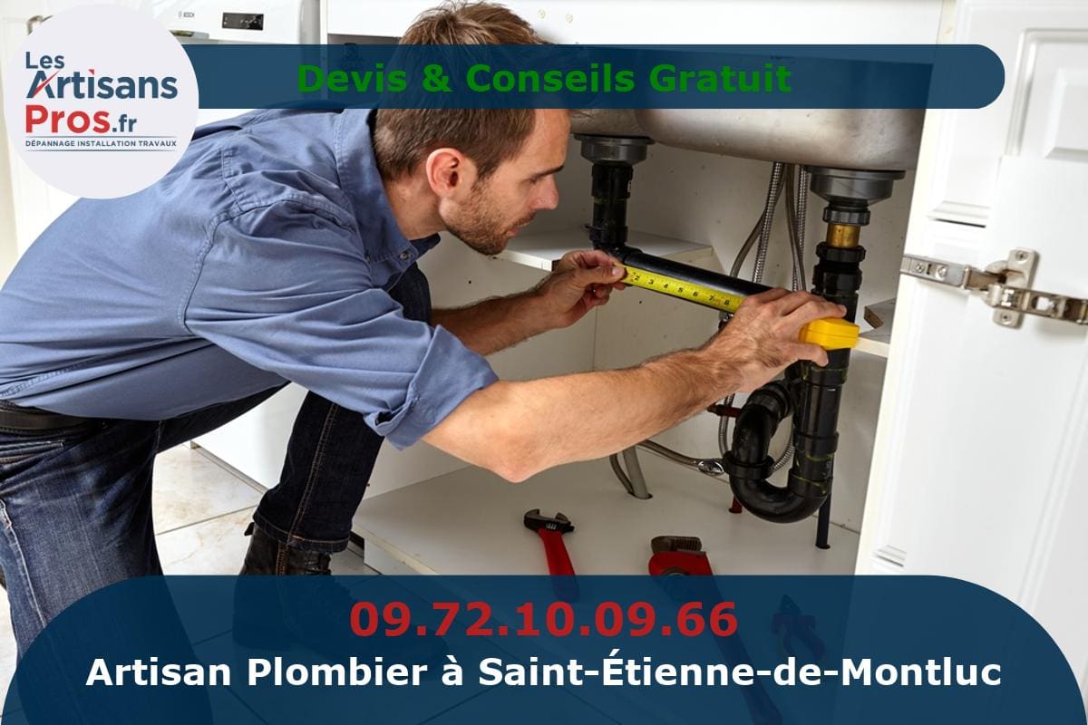 Plombier à Saint-Étienne-de-Montluc