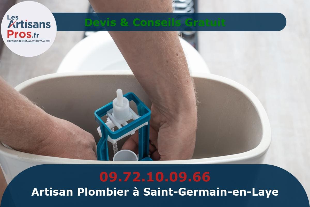 Plombier à Saint-Germain-en-Laye