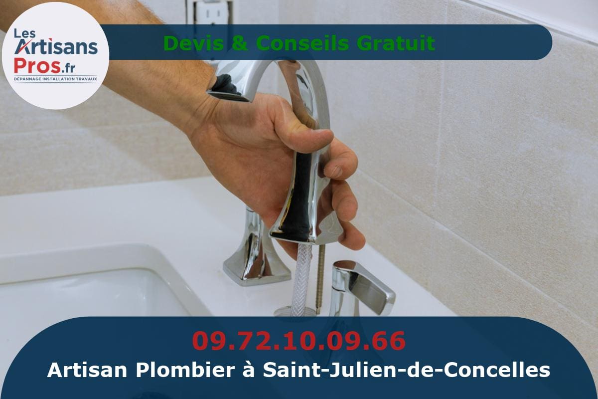 Plombier à Saint-Julien-de-Concelles