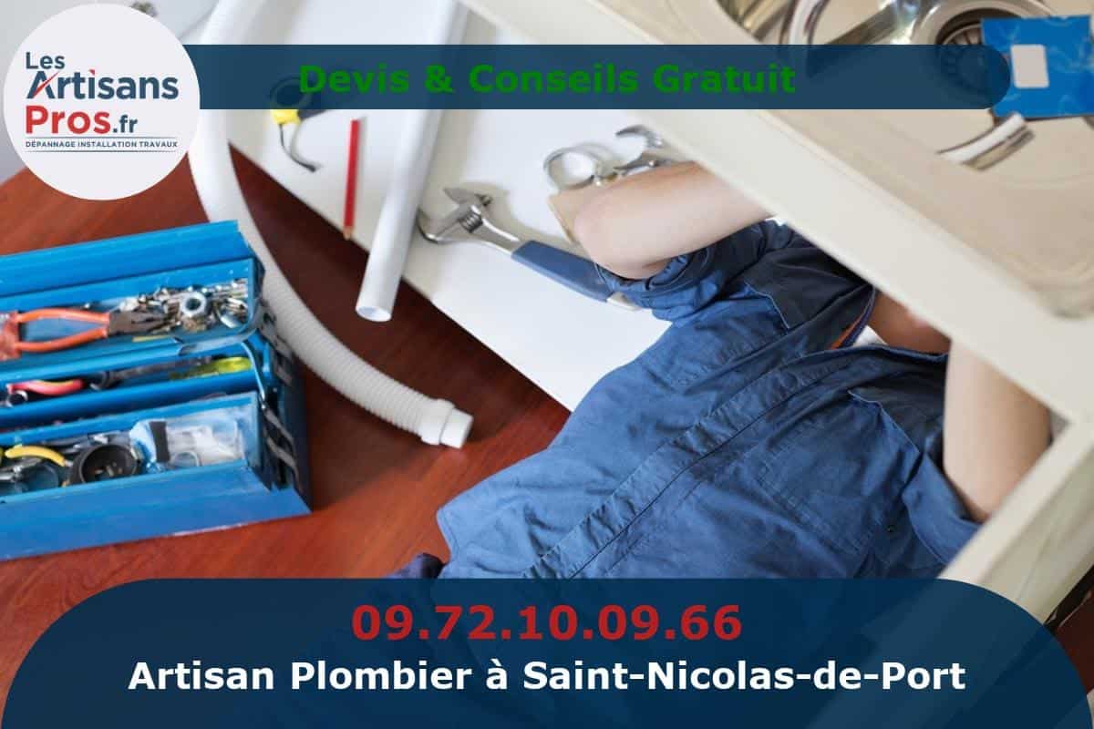 Plombier à Saint-Nicolas-de-Port