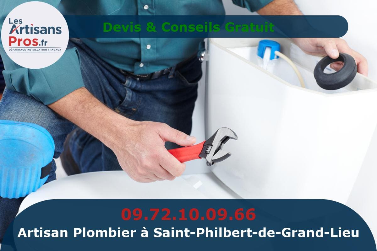 Plombier à Saint-Philbert-de-Grand-Lieu