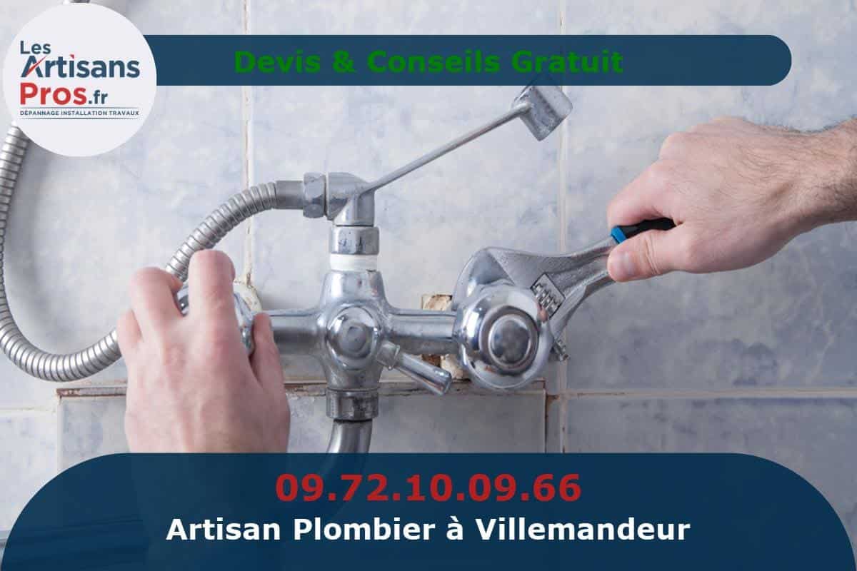 Plombier à Villemandeur