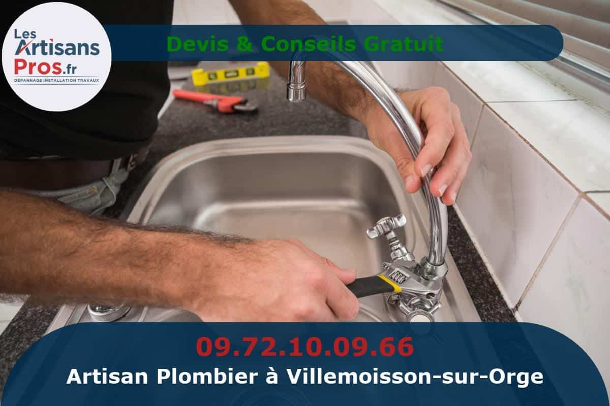 Plombier à Villemoisson-sur-Orge