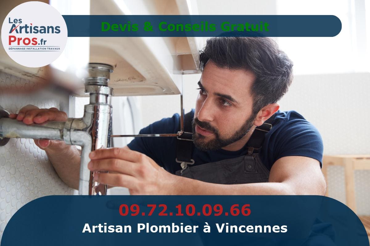 Plombier à Vincennes