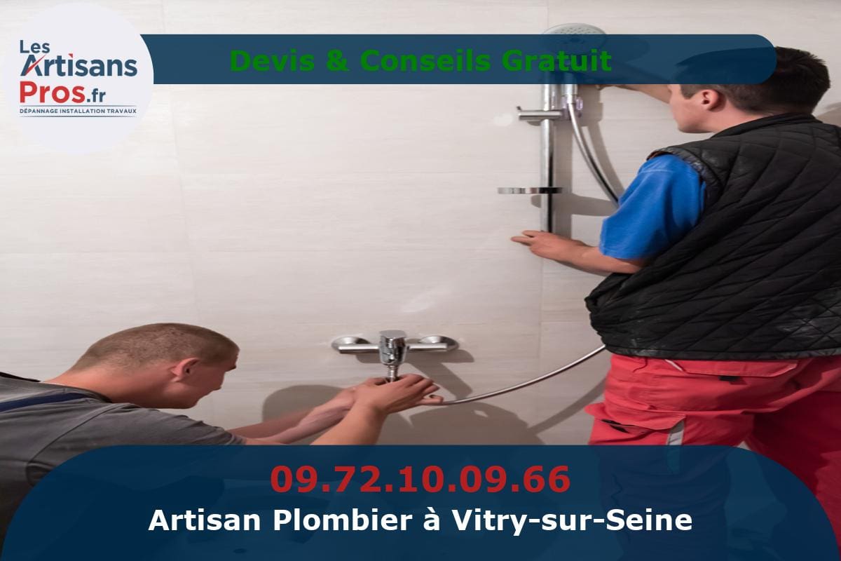 Plombier à Vitry-sur-Seine