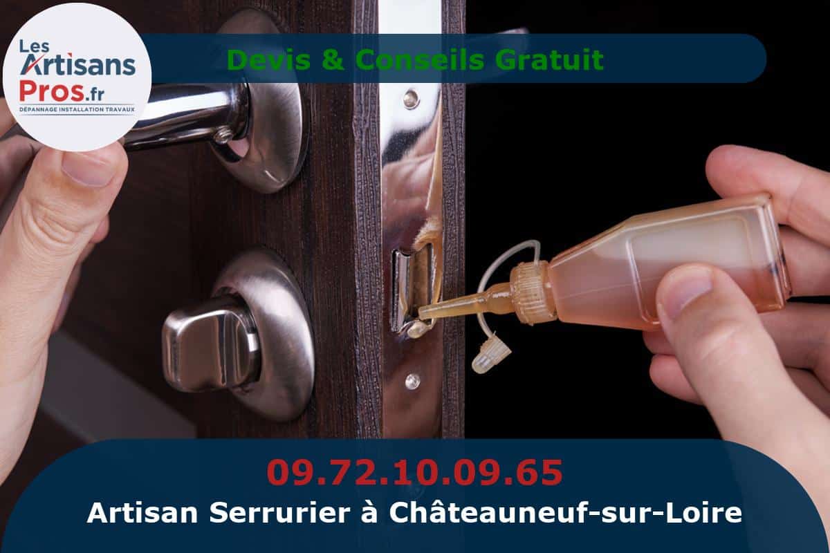 Serrurier à Châteauneuf-sur-Loire