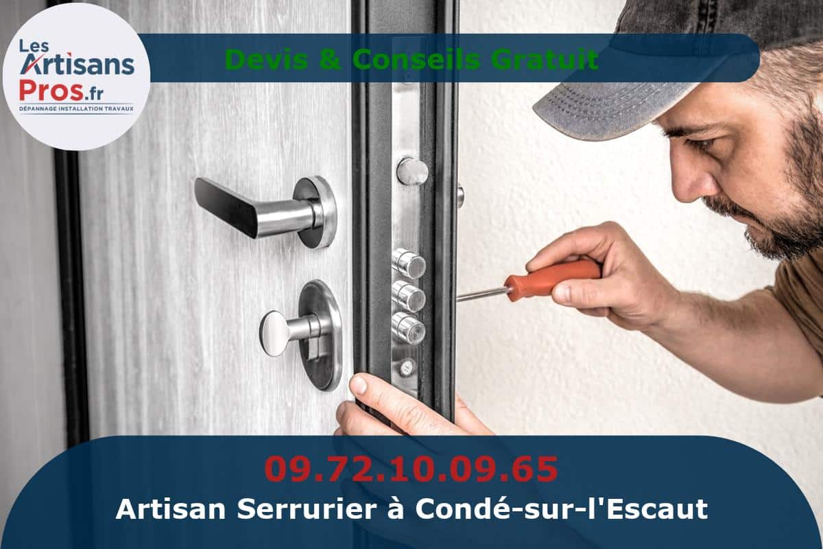 Serrurier à Condé-sur-l’Escaut