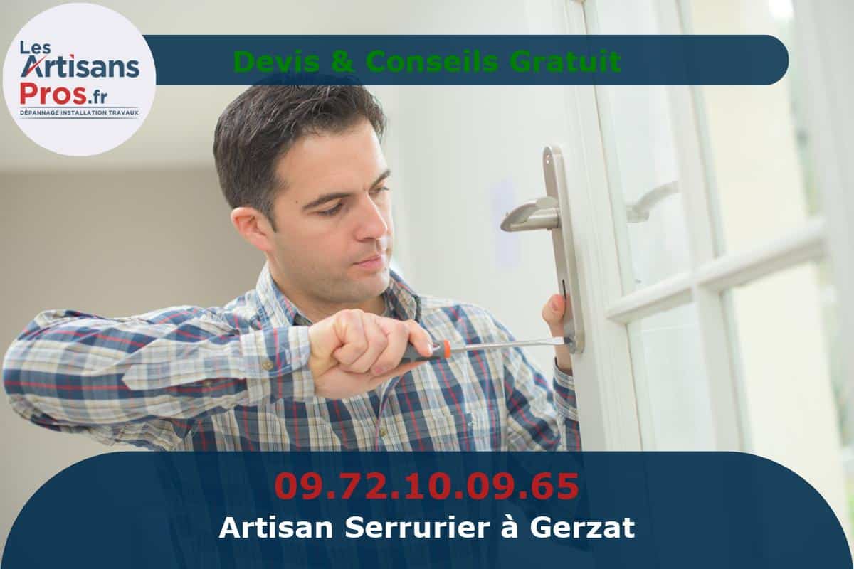 Serrurier à Gerzat