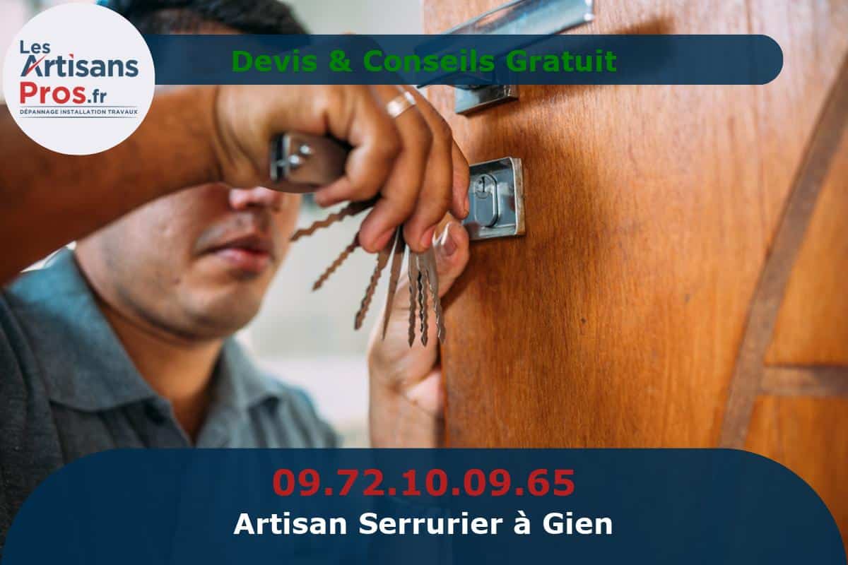 Serrurier à Gien