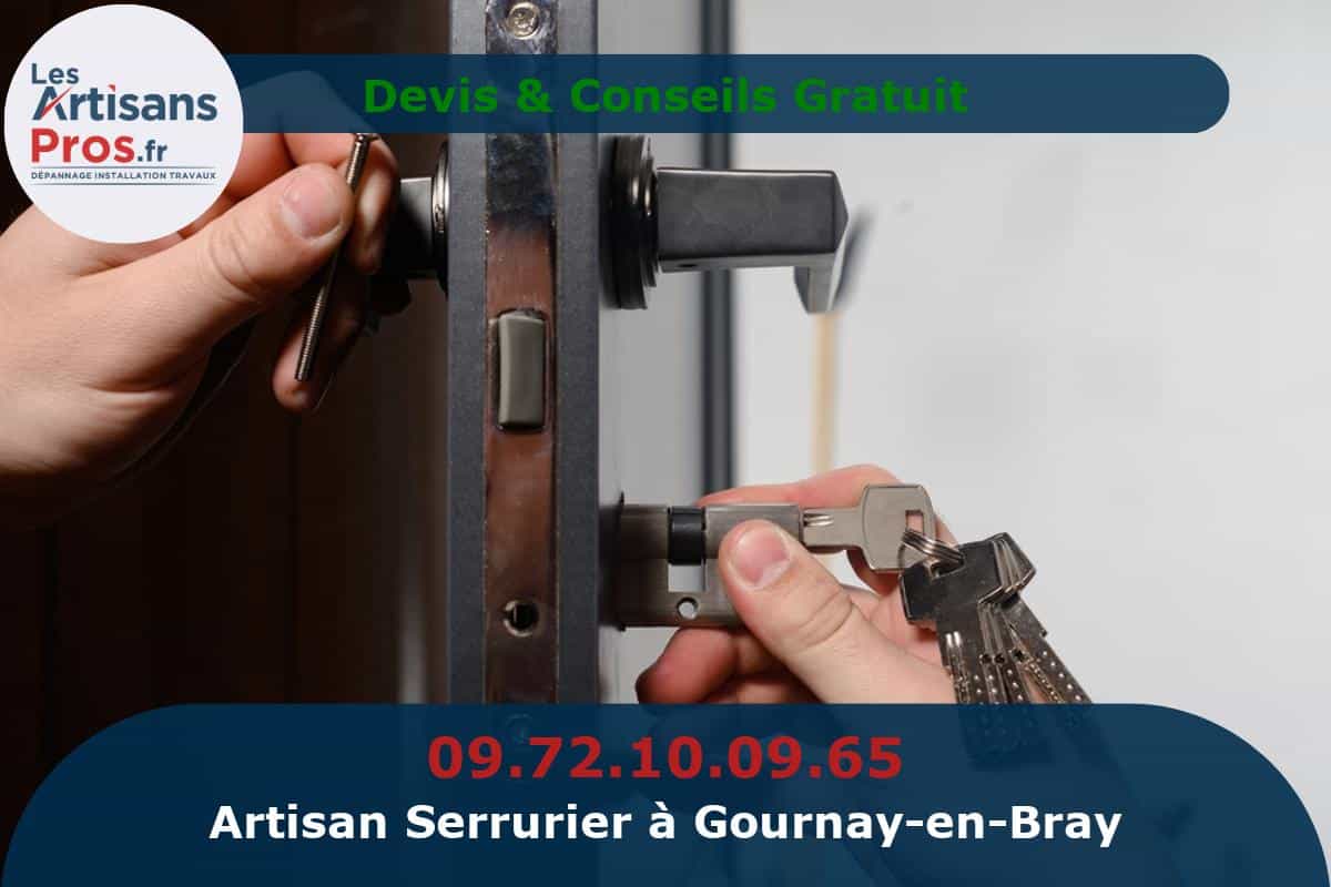 Serrurier à Gournay-en-Bray