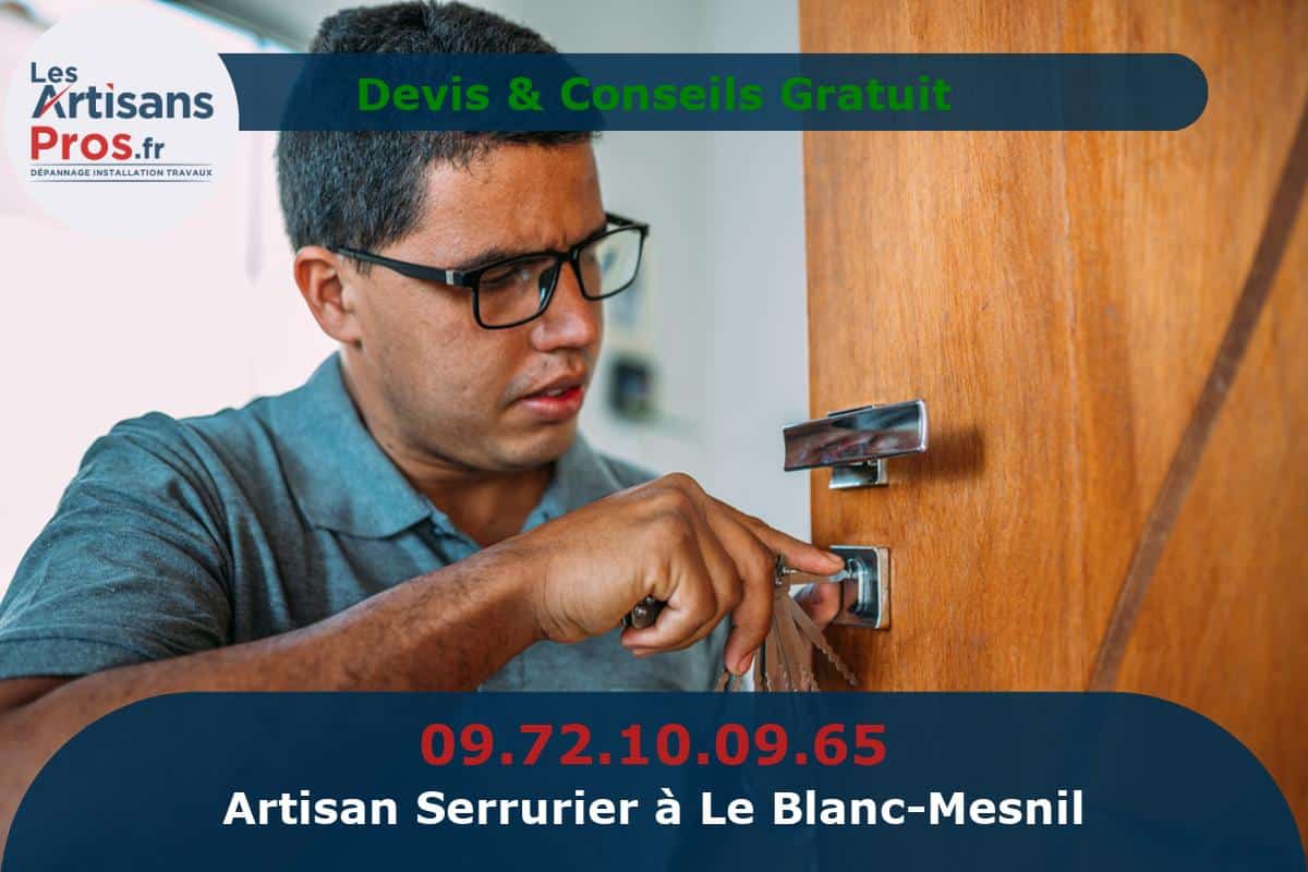 Serrurier à Le Blanc-Mesnil