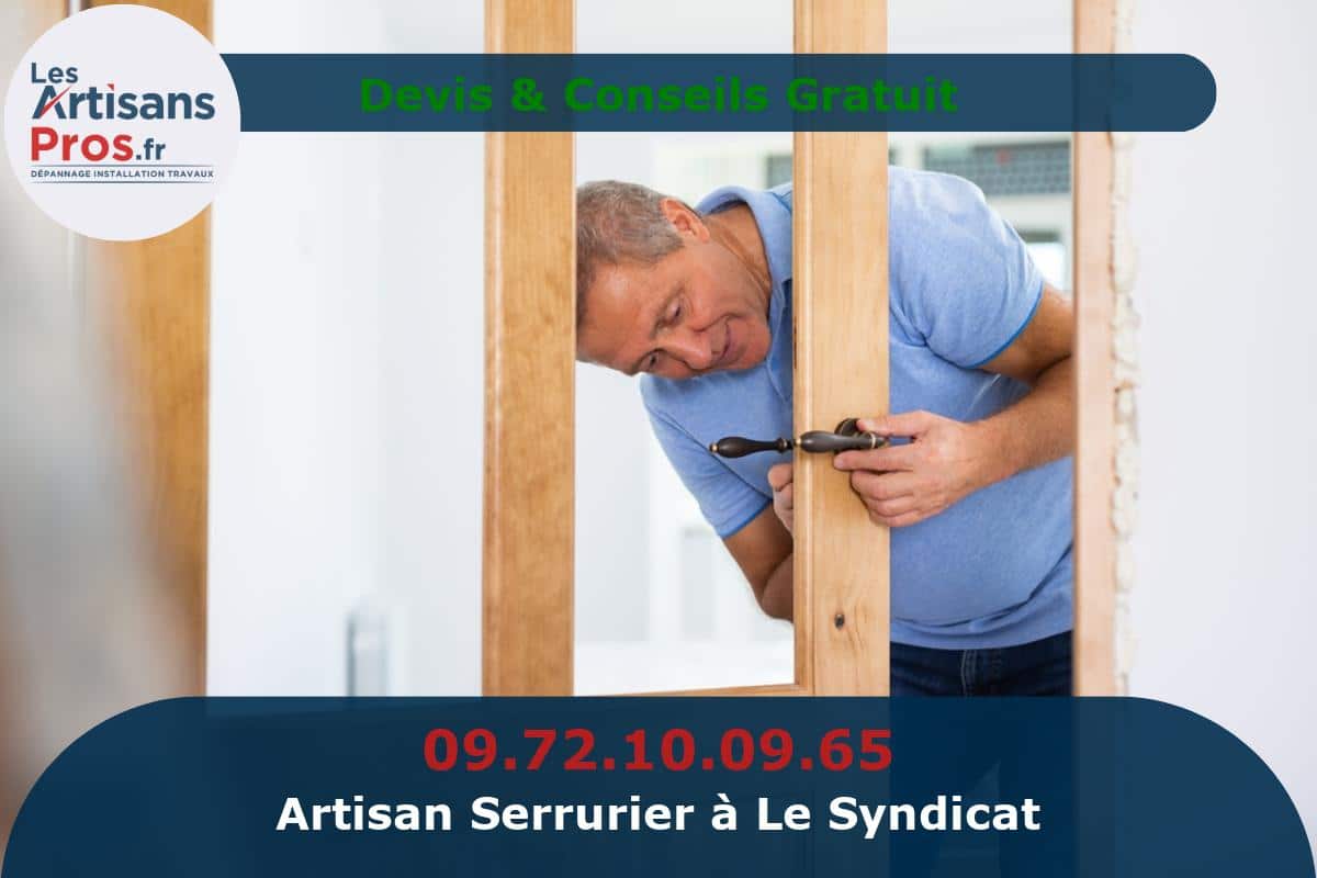 Serrurier à Le Syndicat