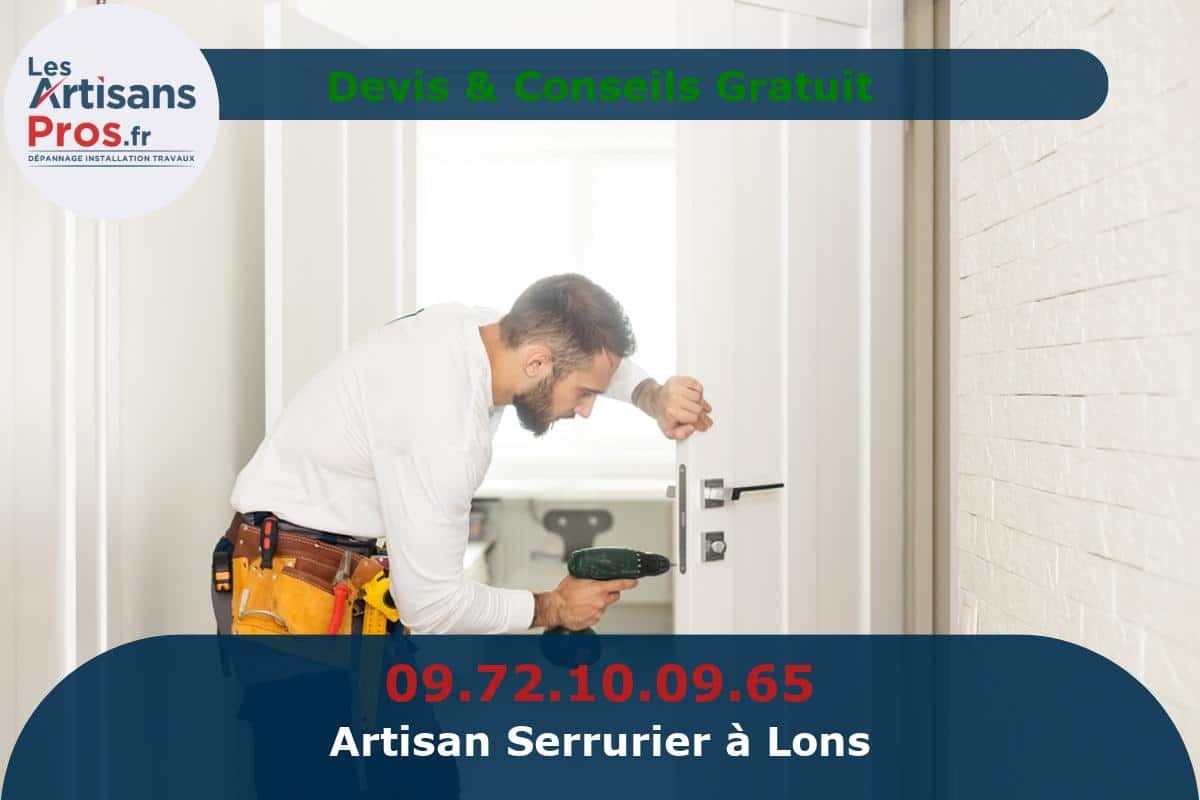 Serrurier à Lons