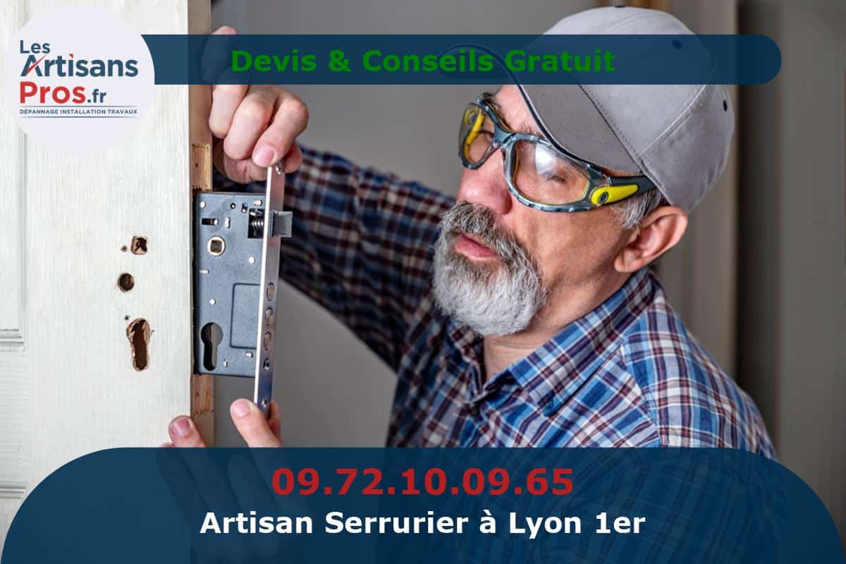 Serrurier à Lyon 1er arrondissement