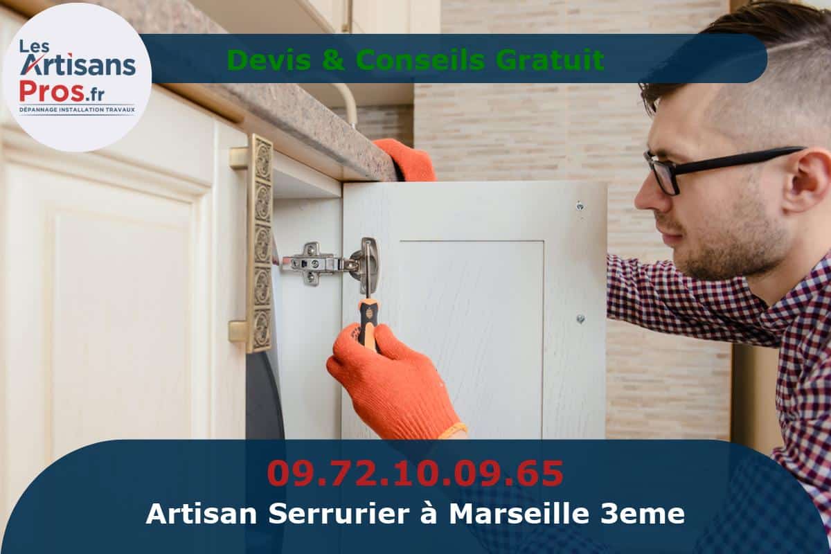 Serrurier à Marseille 3eme arrondissement