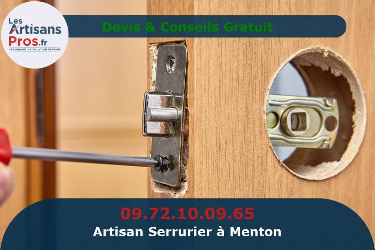 Serrurier à Menton