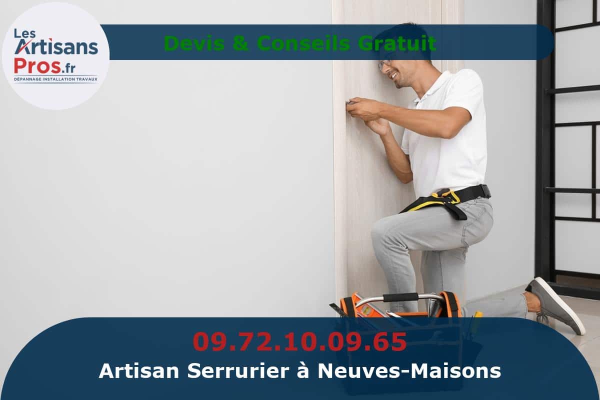 Serrurier à Neuves-Maisons