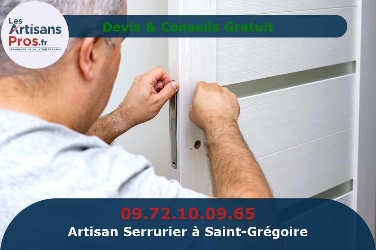 Serrurier à Saint-Grégoire