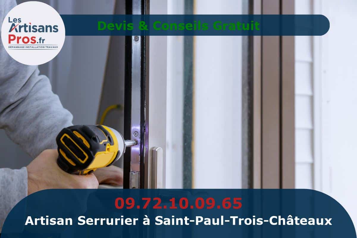 Serrurier à Saint-Paul-Trois-Châteaux