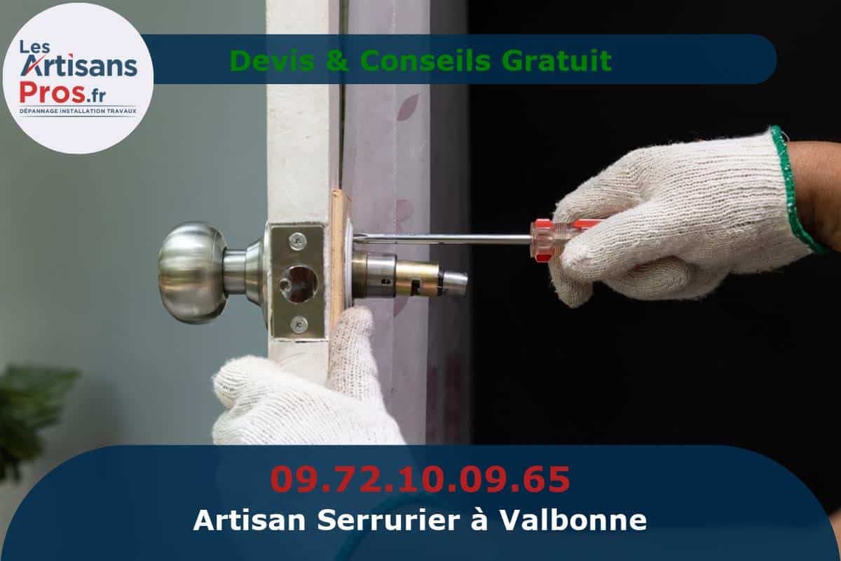 Serrurier à Valbonne